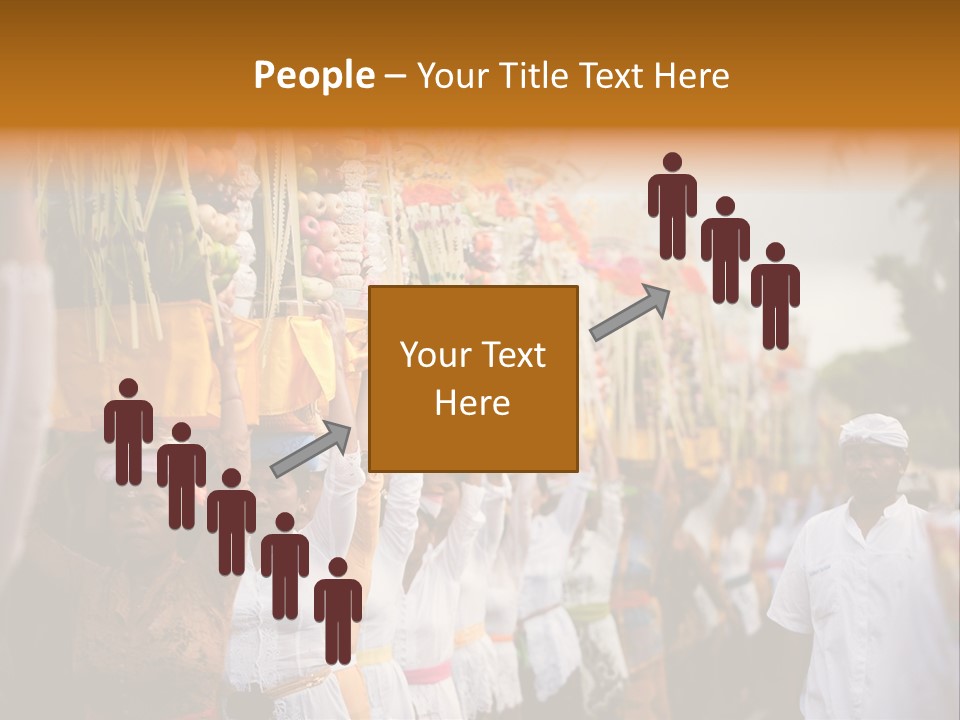 Costume Asia Exterior PowerPoint Template