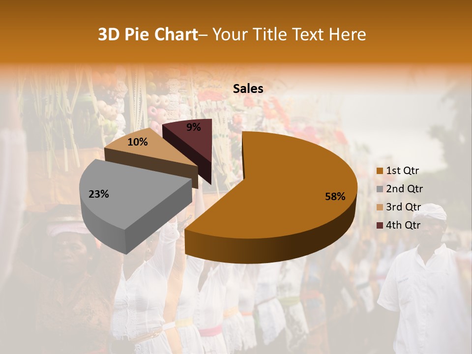 Costume Asia Exterior PowerPoint Template