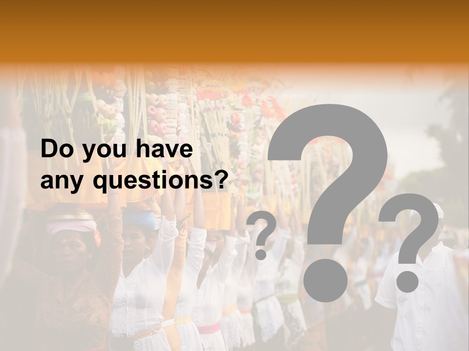 Costume Asia Exterior PowerPoint Template