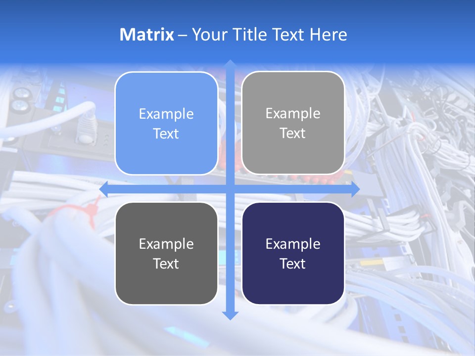Connection Room Design PowerPoint Template