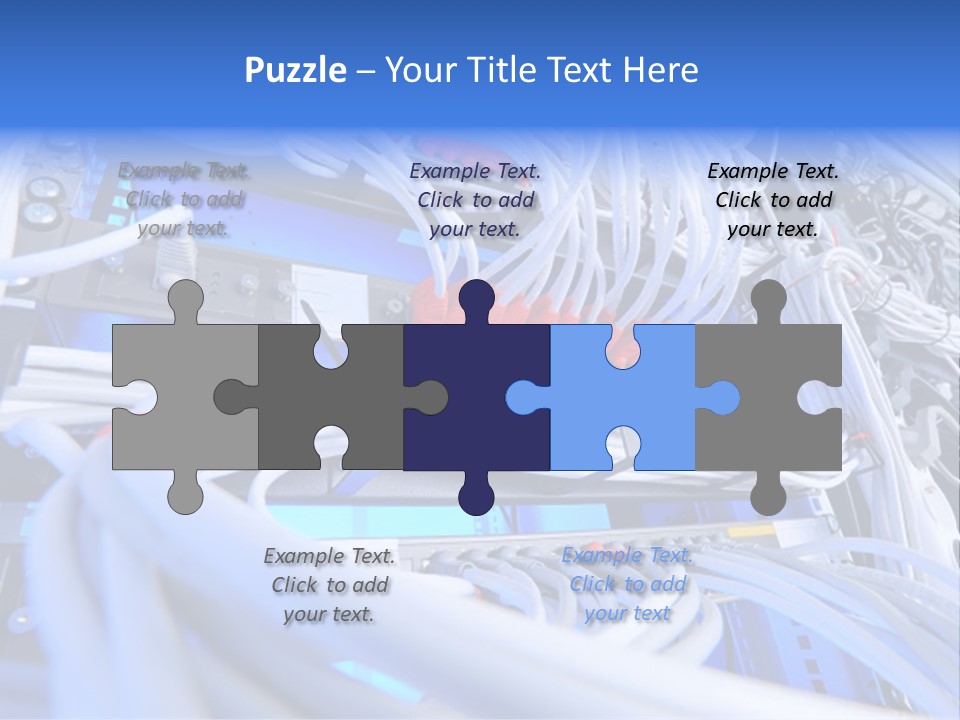 Connection Room Design PowerPoint Template
