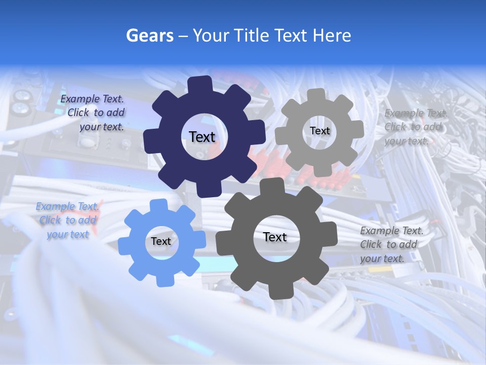 Connection Room Design PowerPoint Template