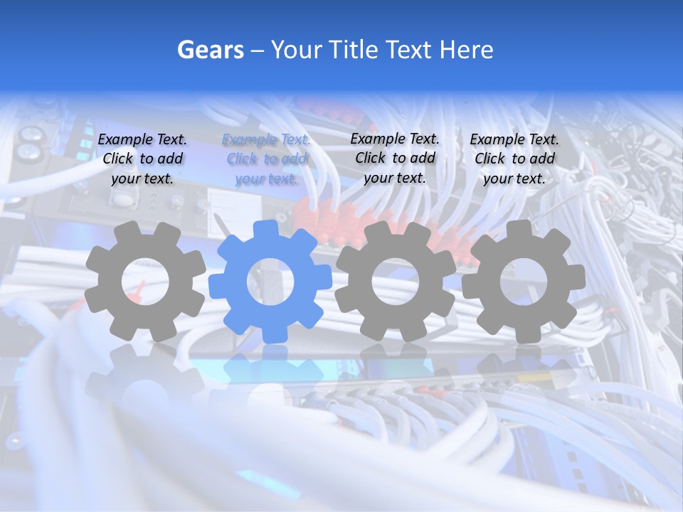 Connection Room Design PowerPoint Template