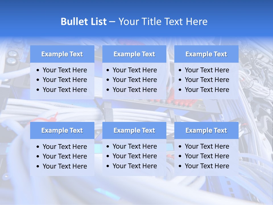 Connection Room Design PowerPoint Template
