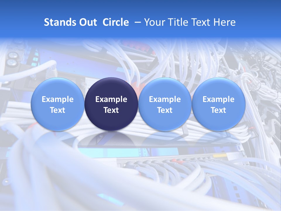 Connection Room Design PowerPoint Template