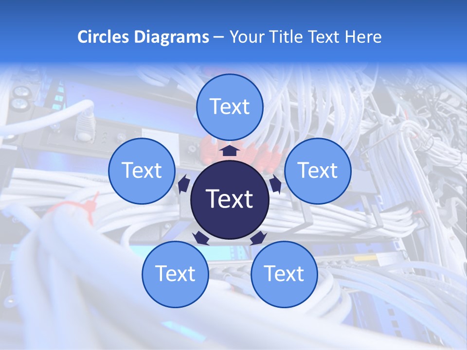 Connection Room Design PowerPoint Template