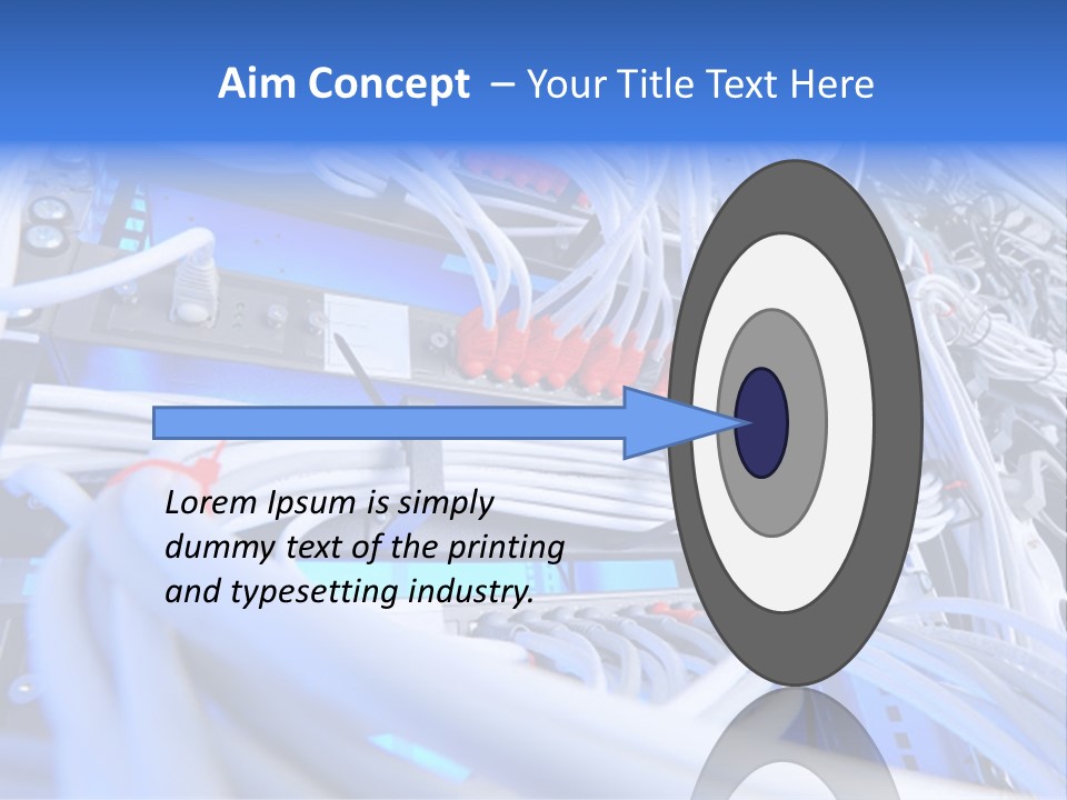 Connection Room Design PowerPoint Template