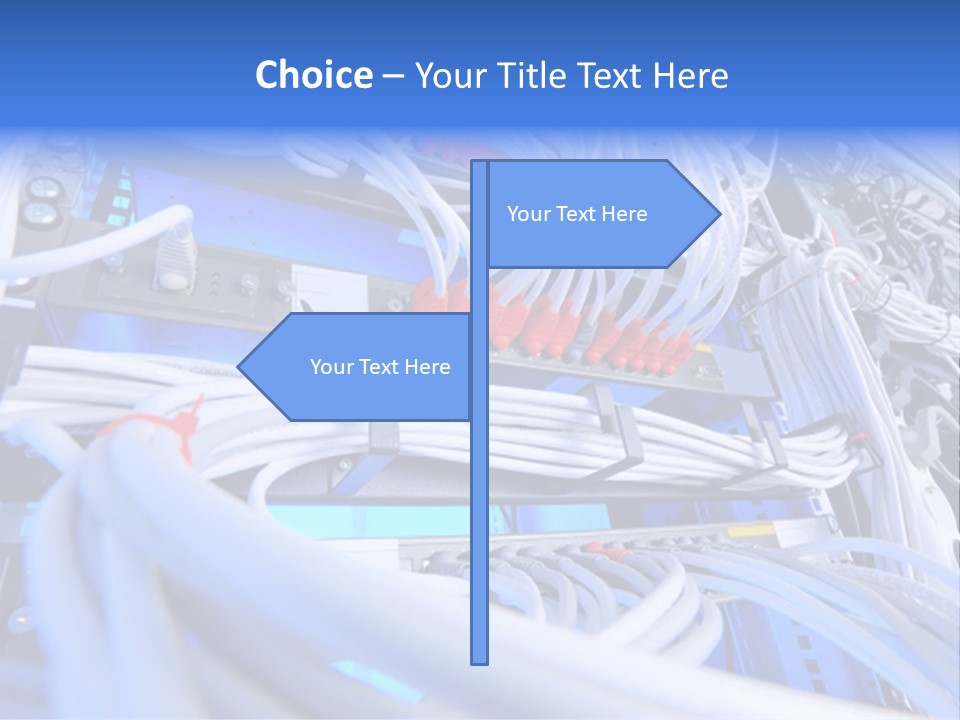 Connection Room Design PowerPoint Template