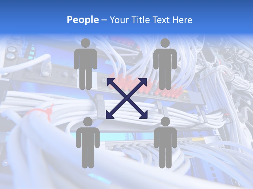 Connection Room Design PowerPoint Template