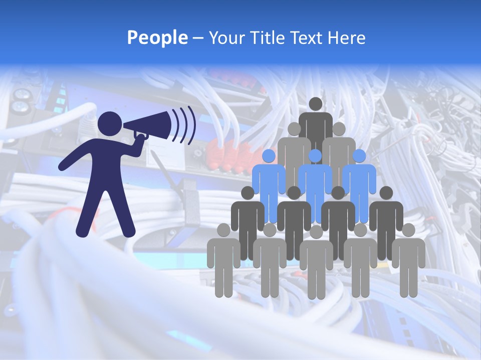 Connection Room Design PowerPoint Template