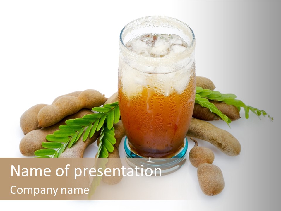 Ripe Drink Beverage PowerPoint Template