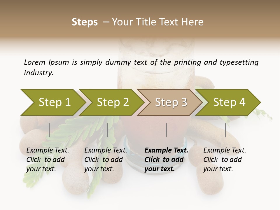 Ripe Drink Beverage PowerPoint Template