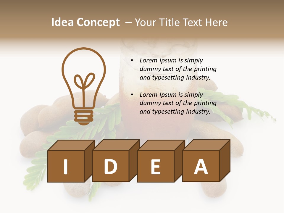 Ripe Drink Beverage PowerPoint Template