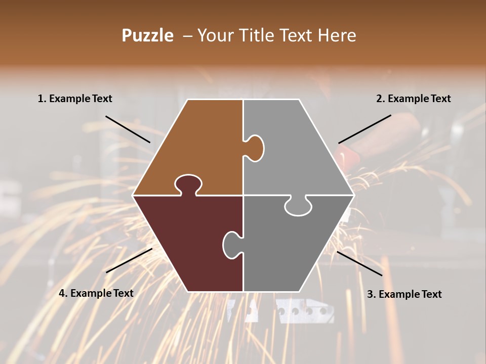 Protective Equipment Welder PowerPoint Template