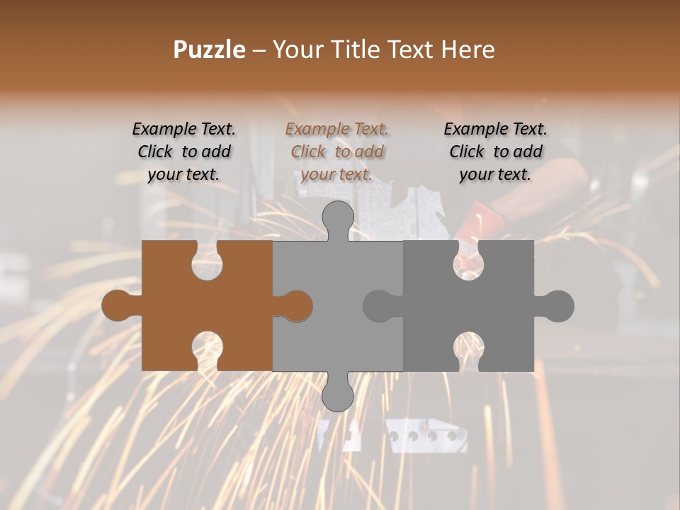 Protective Equipment Welder PowerPoint Template