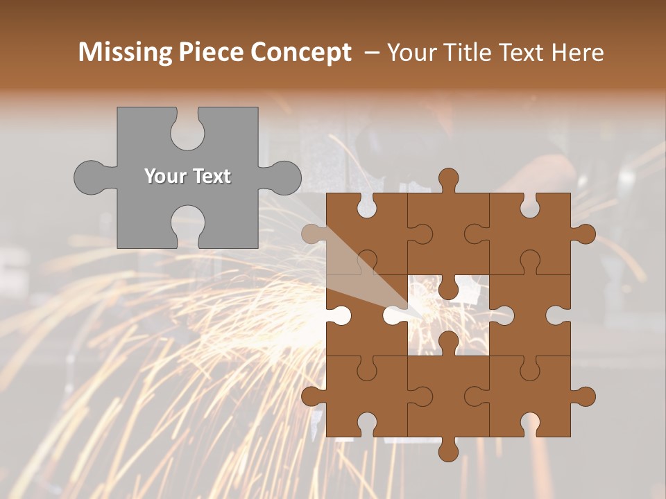 Protective Equipment Welder PowerPoint Template