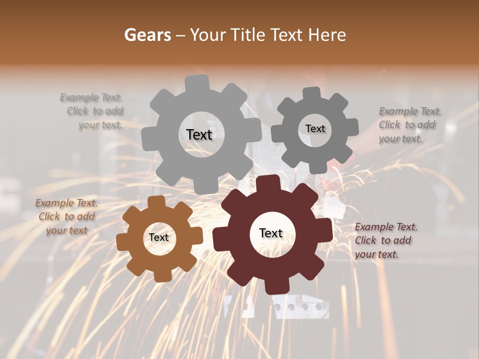 Protective Equipment Welder PowerPoint Template