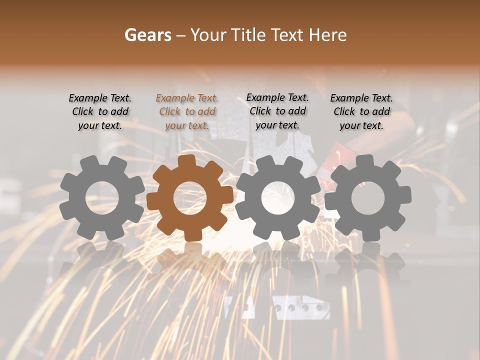 Protective Equipment Welder PowerPoint Template