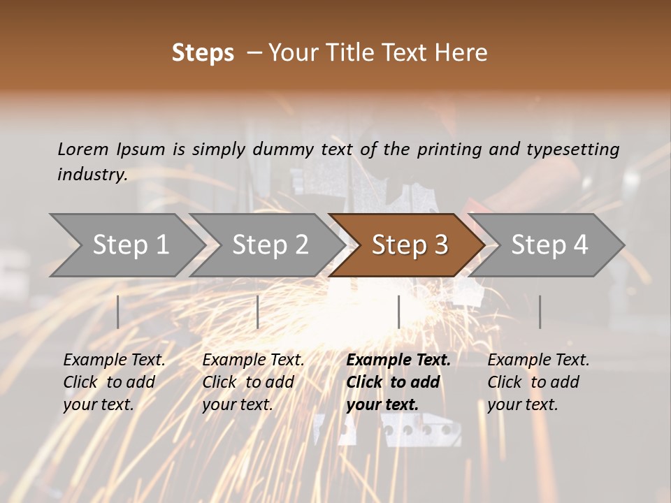 Protective Equipment Welder PowerPoint Template