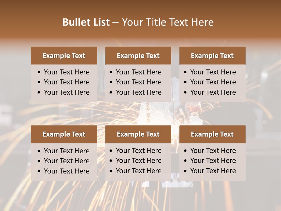 Protective Equipment Welder PowerPoint Template