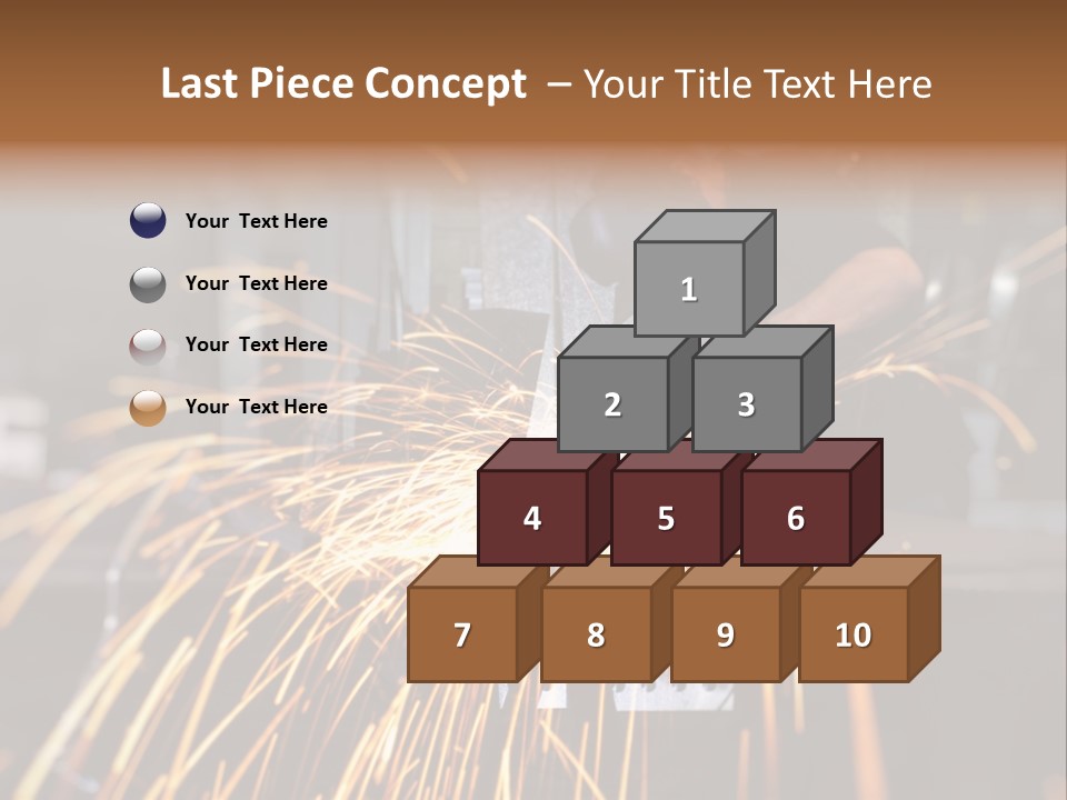 Protective Equipment Welder PowerPoint Template