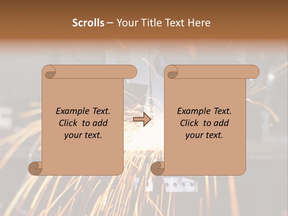 Protective Equipment Welder PowerPoint Template