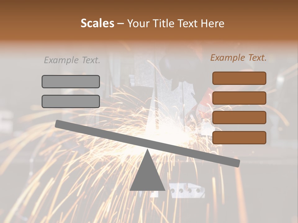 Protective Equipment Welder PowerPoint Template