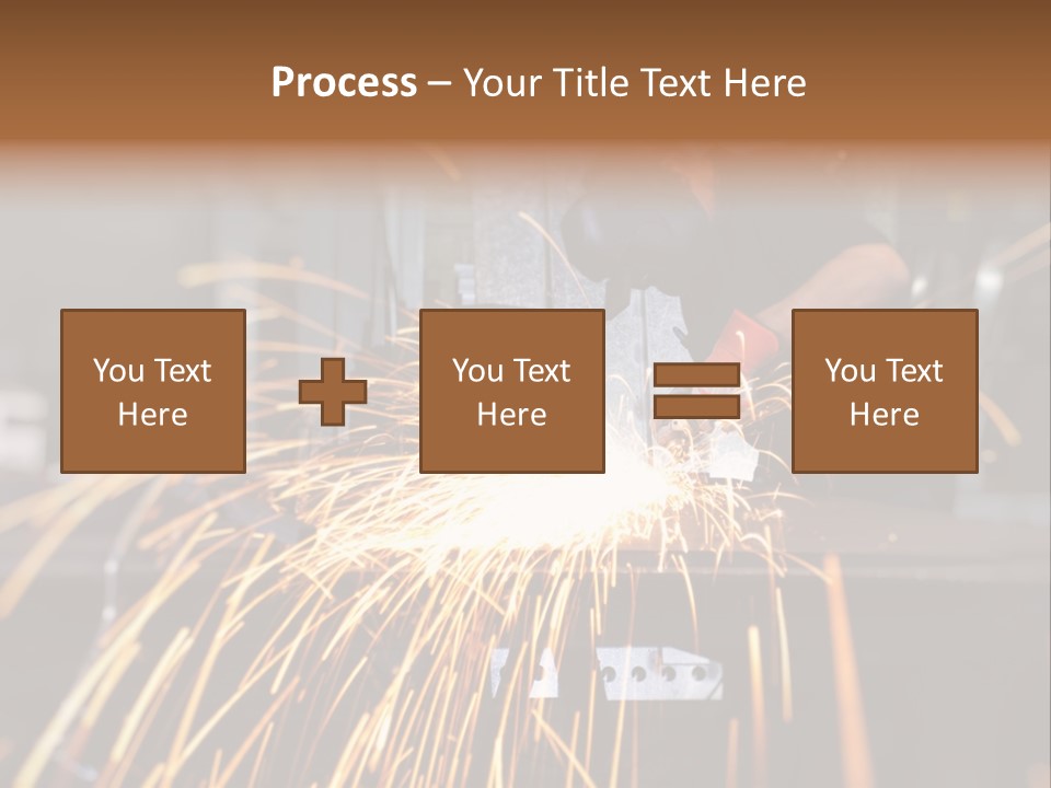 Protective Equipment Welder PowerPoint Template