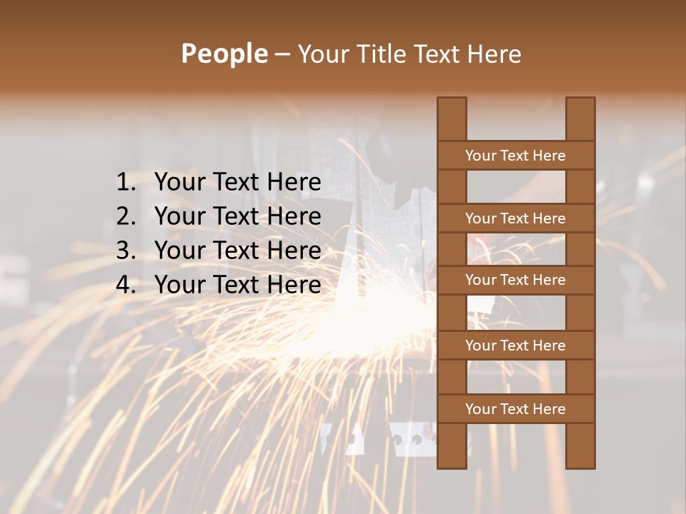 Protective Equipment Welder PowerPoint Template