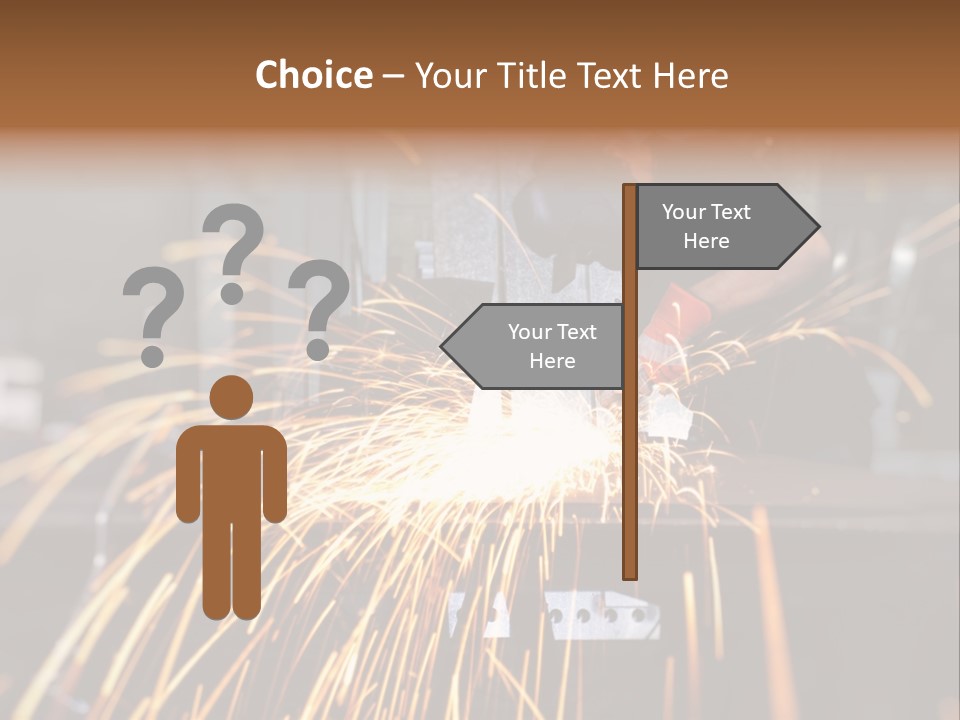 Protective Equipment Welder PowerPoint Template