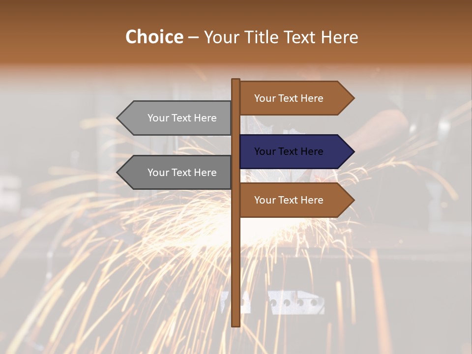 Protective Equipment Welder PowerPoint Template