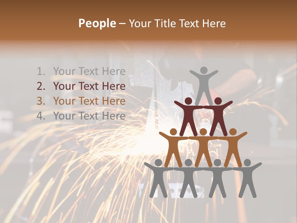 Protective Equipment Welder PowerPoint Template