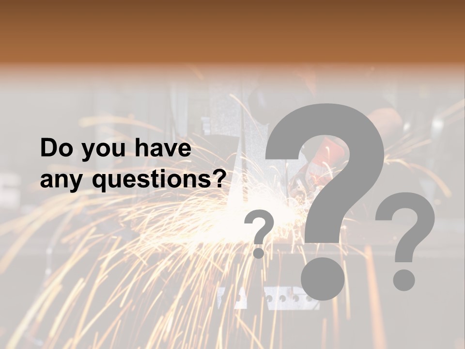 Protective Equipment Welder PowerPoint Template