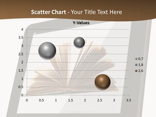 Isolated Tablet Education PowerPoint Template