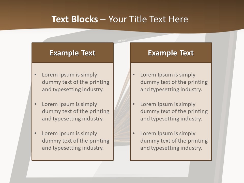 Isolated Tablet Education PowerPoint Template