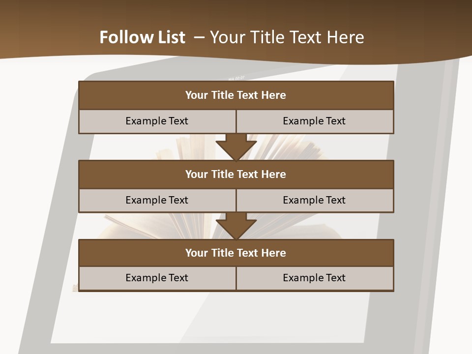 Isolated Tablet Education PowerPoint Template