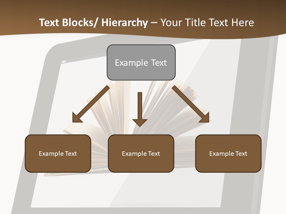 Isolated Tablet Education PowerPoint Template
