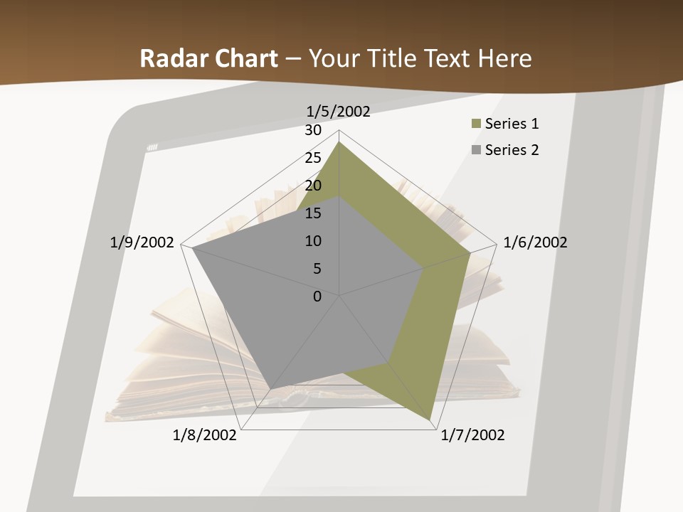 Isolated Tablet Education PowerPoint Template