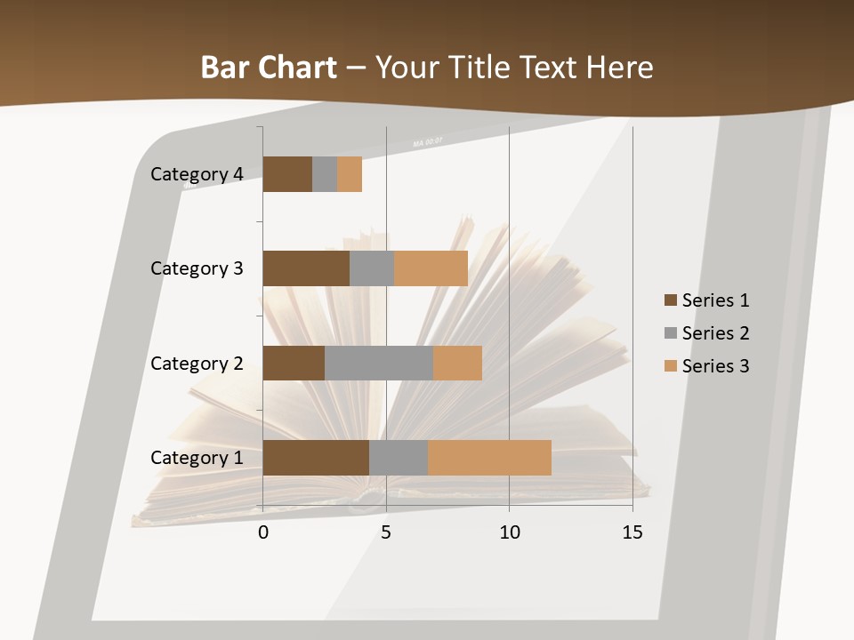 Isolated Tablet Education PowerPoint Template