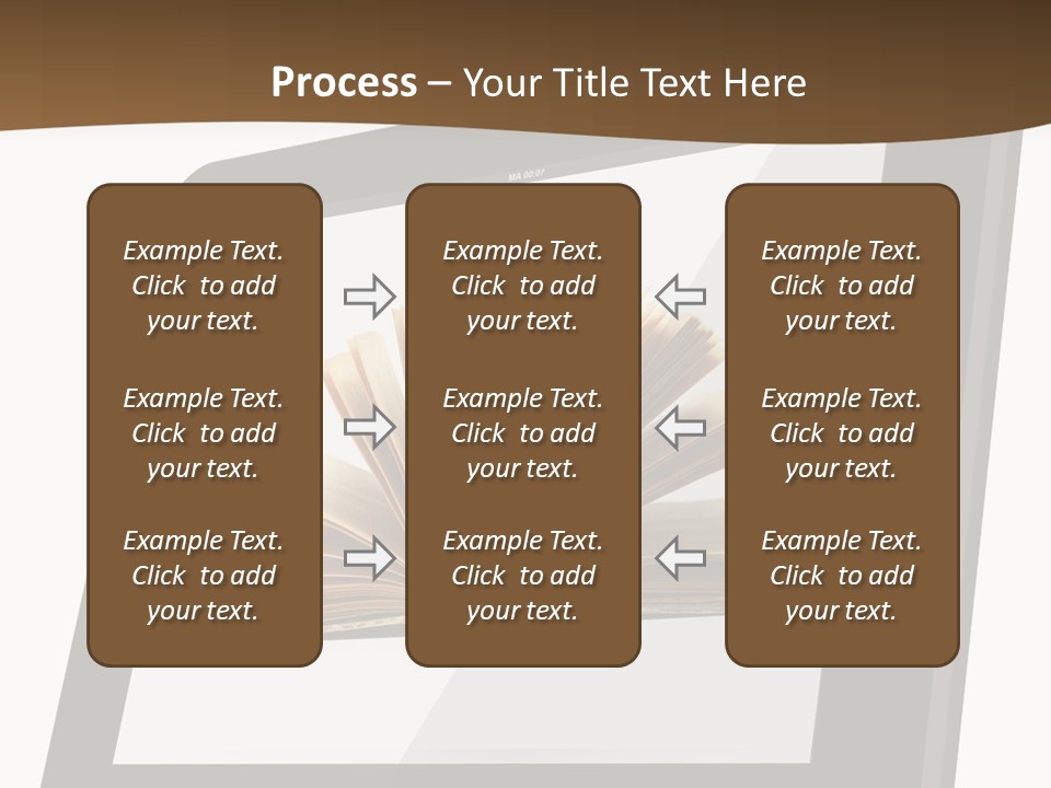 Isolated Tablet Education PowerPoint Template