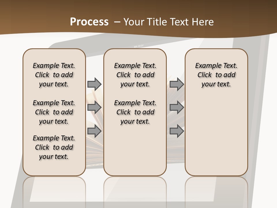 Isolated Tablet Education PowerPoint Template