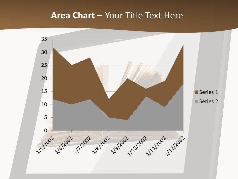 Isolated Tablet Education PowerPoint Template