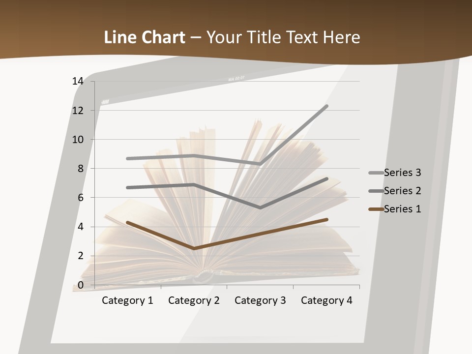 Isolated Tablet Education PowerPoint Template