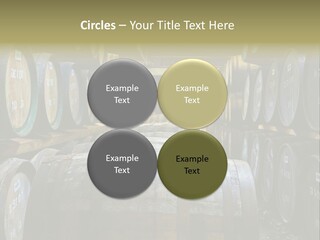 Distillery Production Barrel PowerPoint Template