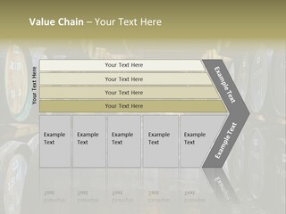 Distillery Production Barrel PowerPoint Template