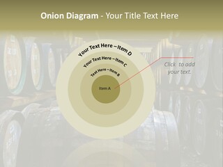 Distillery Production Barrel PowerPoint Template