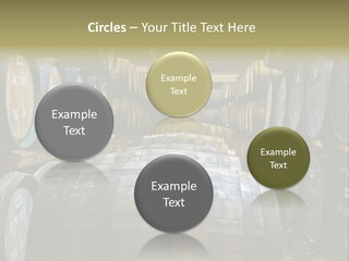 Distillery Production Barrel PowerPoint Template