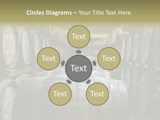 Distillery Production Barrel PowerPoint Template