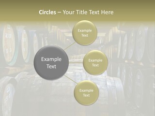 Distillery Production Barrel PowerPoint Template