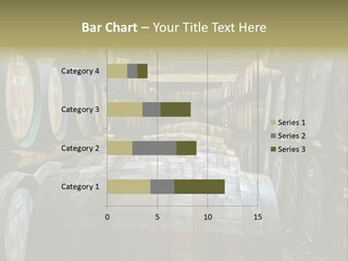 Distillery Production Barrel PowerPoint Template